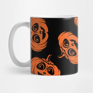 Cute Pumpkin Halloween Pattern Mug